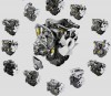 Ensemble Moteur D'excavateur