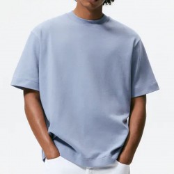 T-shirt homme en coton épais