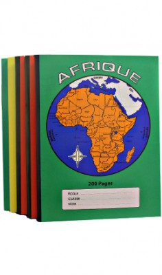 Pack de 05 cahiers SAFCA AFRIQUE 200 pages DISPONIBLE SUR AFOMA-CM